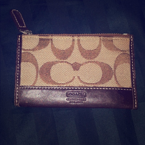 Coach Cardholder in brown